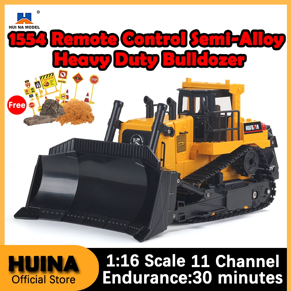 

Грузовик HUINA 1:16 с дистанционным управлением, строительная коллекция, электромобили, новинка 1554, 11CH, тяжелые Игрушки для мальчиков и взрослых