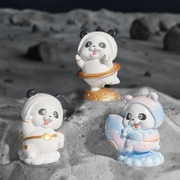 rolling universe adventure blind box toys anime figure doll mystery box cute panda ornament model for girl birthdaty gift