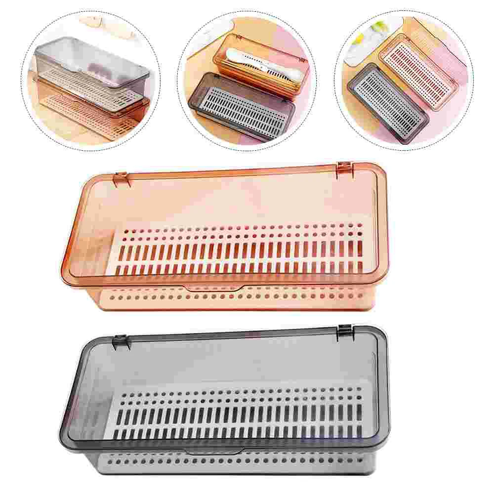 

Holder Kitchen Utensil Rack Storage Drying Organizer Chopsticks Spoon Flatware Drainer Basket Box Tray Silverware Container