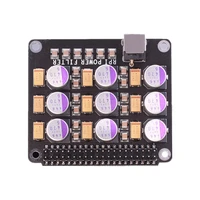 for raspberry pi dac audio decoder digital broadcasting power purification board power filter applicable to all expansion boards