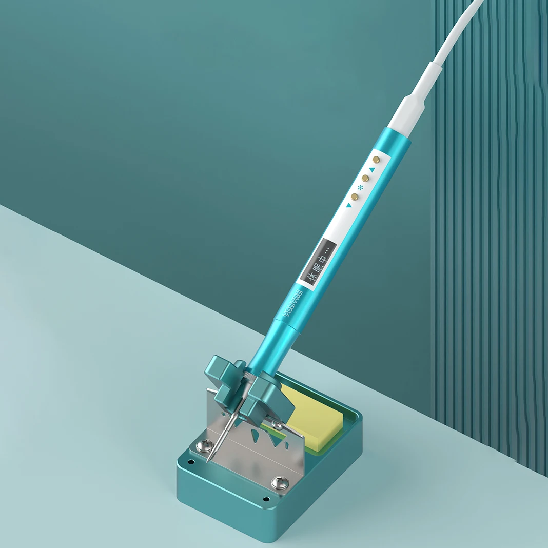 Портативный нано-Электрический паяльник из нержавеющей стали термостат с