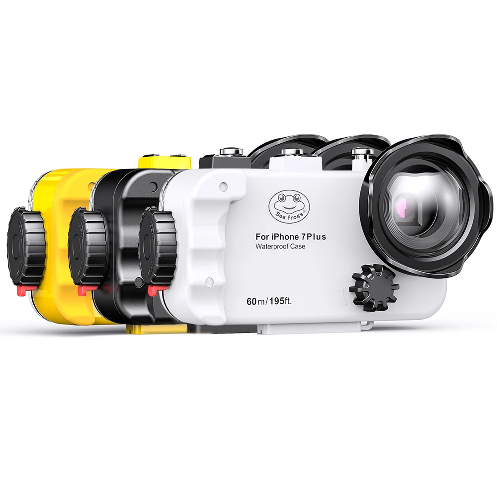Водонепроницаемый чехол для IPhone 6, 6S, 7, 8 Plus, водонепроницаемый чехол, водонепроницаемая крышка для телефона, 60 м/195 футов, аксессуары для дайвинга
