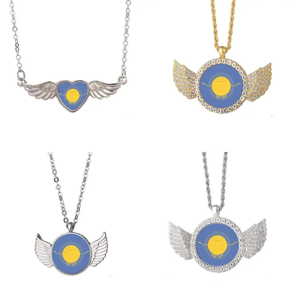 

Sun Worshipper Bjo Angel Wing Necklace Beautiful Pendant Fashion Jewelry