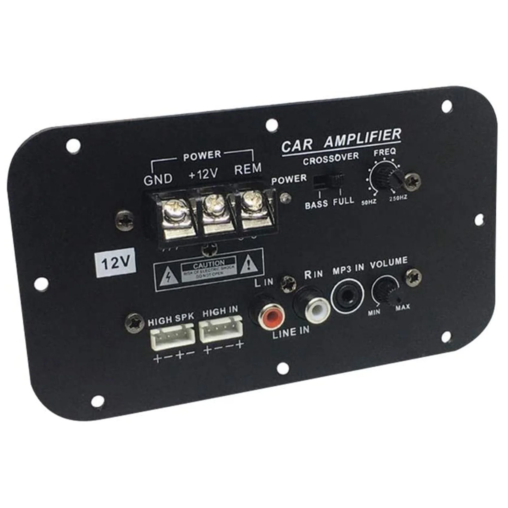 

Car Subwoofer Amplifier Board, 500W Subwoofer High Power HiFi Bass Amplifier Board DC 12V