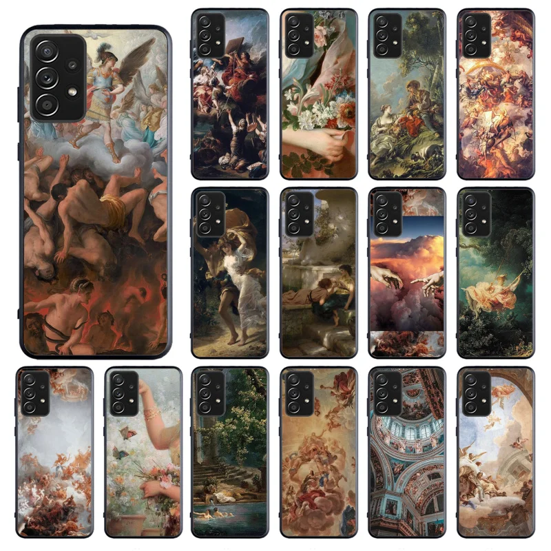 

Renaissance art Paint Phone Case for Samsung Galaxy A13 A22 A12 A32 A71 A11 A21S A33 A52 A72 A51 A50 A70 A31 M31