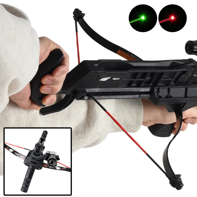 

Рекурсивный лук для стрельбы из лука, 60 фунтов, Возможность Непрерывного запуска, 7 дартов, стрельба, охота, развлекательный инструмент, красный, зеленый лазер, для походов на рыбалку