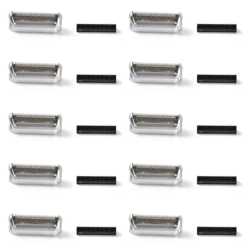 

10X Replacement Shaver Foil And Cutter Fits Braun Cruzer 5S P40 P50 P60 P70 P80 P90 M30 M60 M90 550 555 570 575