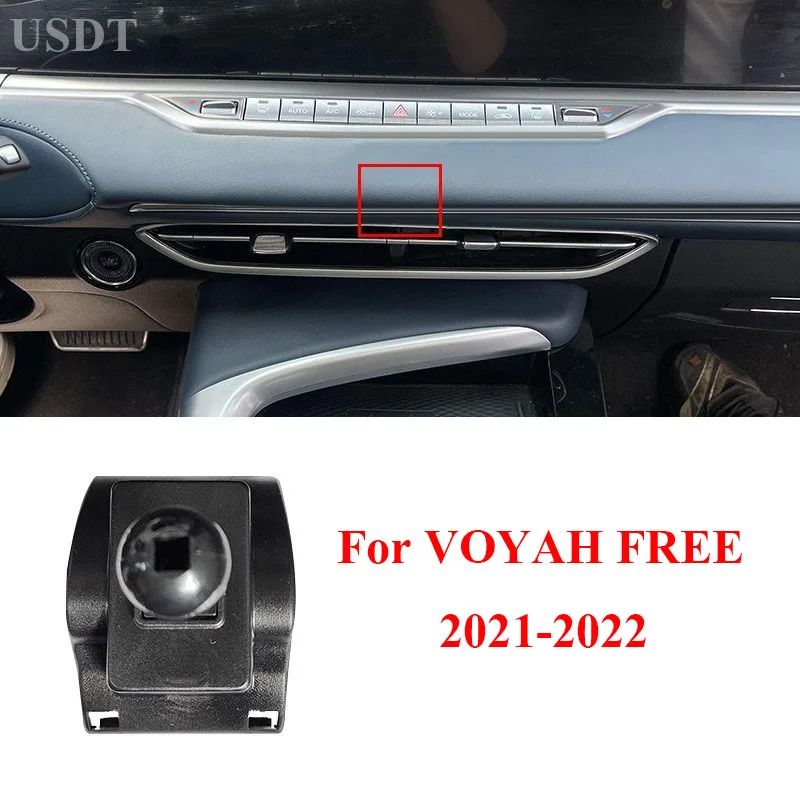 

Для Voyah Free 2023 2022 2021 2024, аксессуары для интерьера, автомобильный держатель для мобильного телефона, кронштейн, крепление, специальное основание, зажим для выхода воздуха