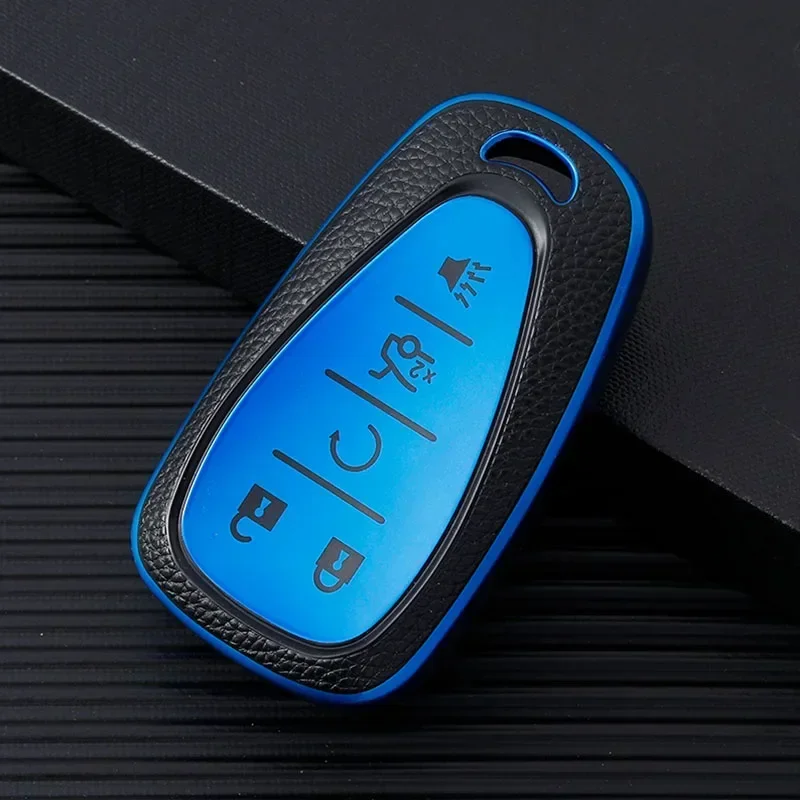 

Чехол для автомобильного ключа из ТПУ с 5 кнопками для Chevrolet Chevy, Malibu, Camaro, Cruze, подачи свечи, Equinox, Sonic Volt, защитная оболочка