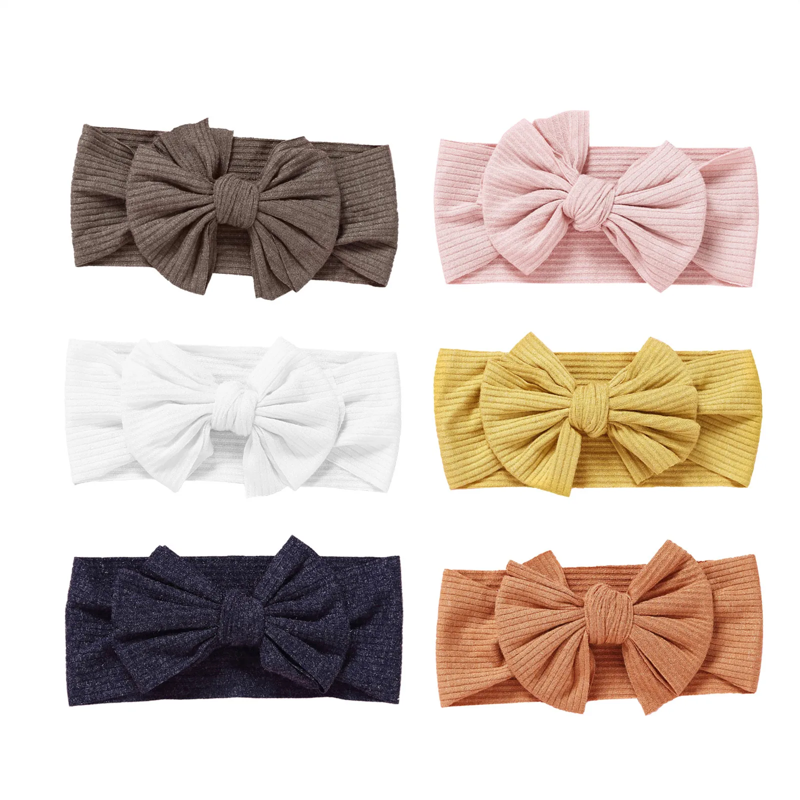 

Baby Girls Headband Big Bow Tie Hair Band Kids Head Wrap Bebe Turban Infant Hair Accessories Newborn Photo Props Accessories30#