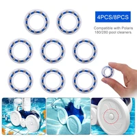 8pcs c60 wheel ball bearings c 60 bearing replacement for polaris 180280 cleaners swimming pool cleaner accessories