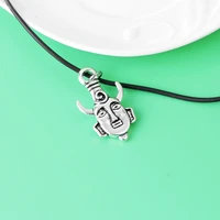mask dean wearing amulet pendant necklace movie hero character logo clown blessing friends family gift jewelry