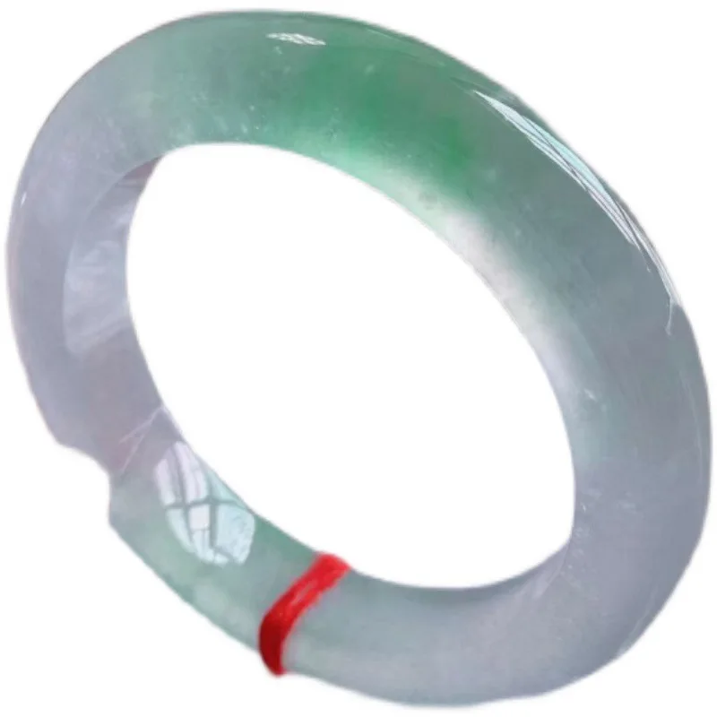 Браслет-подвеска из Мьянмы с зелеными цветами браслет круглыми бусинами