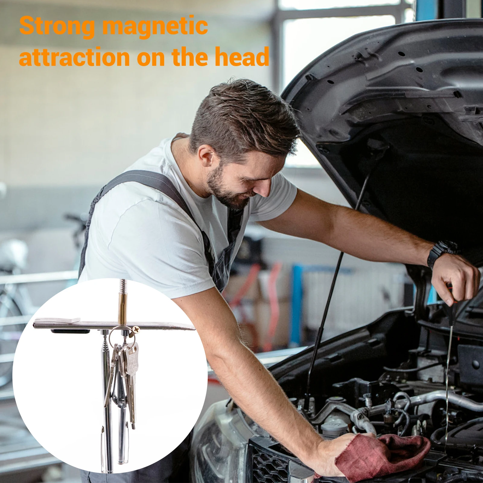 Гибкий магнитный инструмент для захвата изгиба кривая захват всасывающая штанга