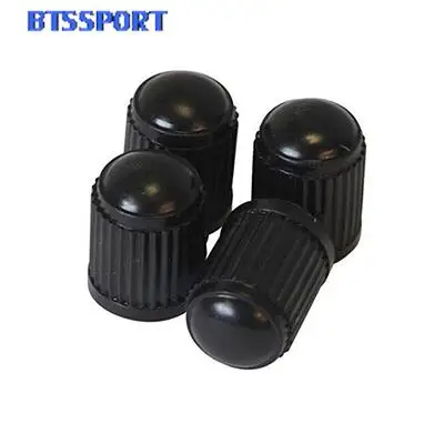 Черные пластиковые пылезащитные колпачки для велосипедных клапанов 4 шт./лот