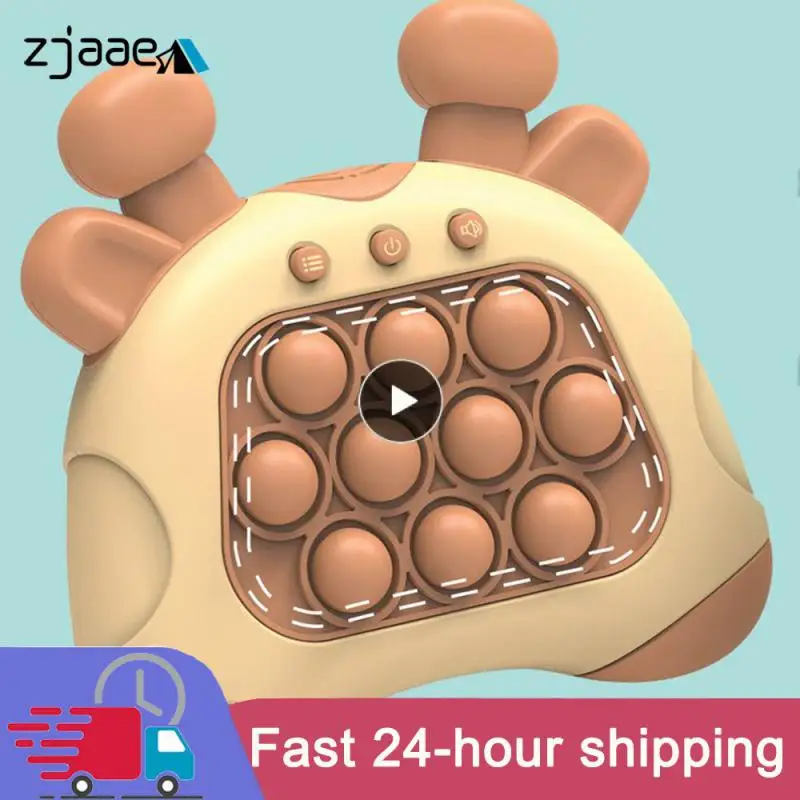 

1 ~ 10 шт. пробиваемая игровая машина Обучающие игрушки наземная мышь быстро нажимает на музыкальную игровую машину