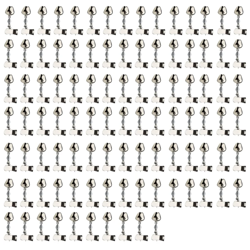 

100Pcs Fishing Rod Alarm Loud Alert Bells Clips Fishing Rod Alarm With Dual Alert Bells Fishing Accessories Bait Alarm