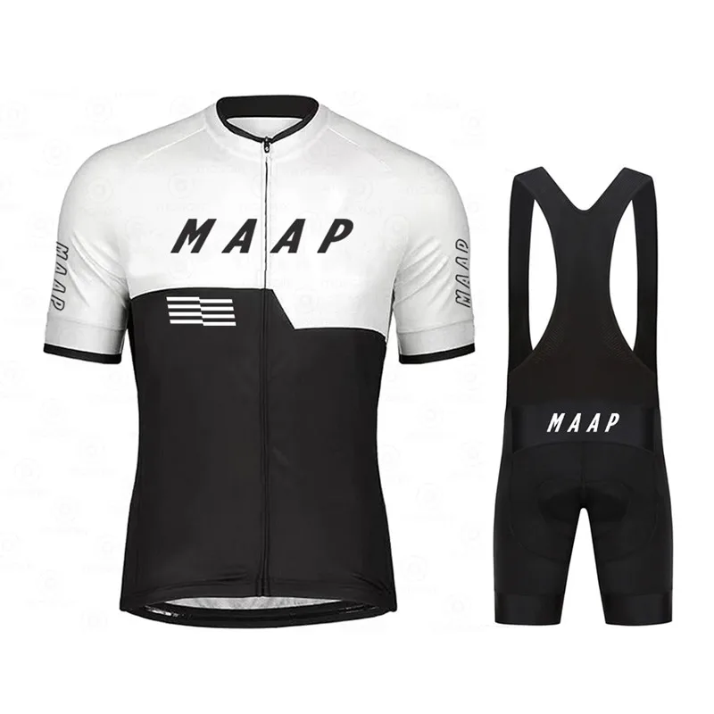 

MAAP Summer Cycling Clothing 2023 MTB Bike Jersey Set Ropa Ciclista Hombre Maillot Ciclismo Bicycle Scotting Clothes Cycling Set