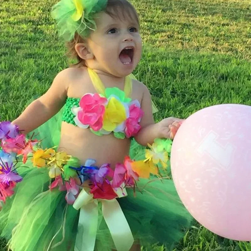 Гавайская тропическая вечеринка тематический декор гавайская юбка вечерние шоу