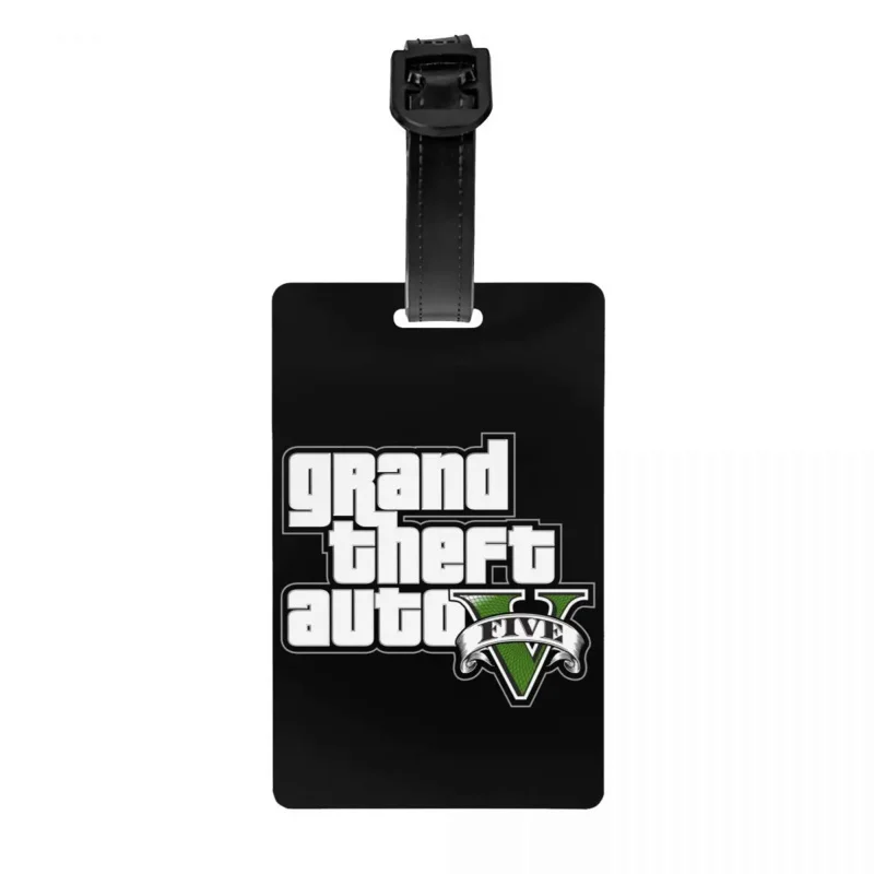 

Приключения Игра багажная бирка для чемоданов GTA Приключения Игра конфиденциальность Обложка Имя ID карта