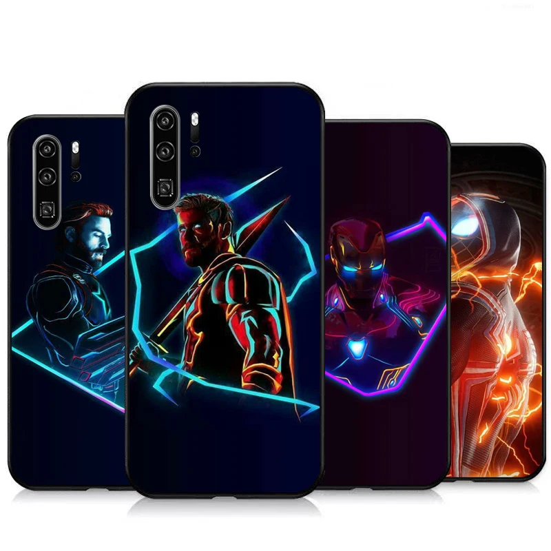 

Marvel Comics LOGO Phone Cases For Huawei Honor P Smart Z P Smart 2019 P Smart 2020 P20 P20 Lite P20 Pro Soft TPU Back Cover