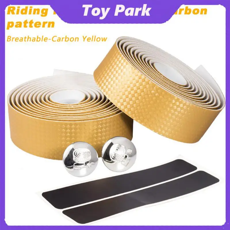 

Shock Absorption Handle Belt Durable 2pcs Steering Wheel Cover Super Grip Breathable Road Bike Cycling Handle Tape Elastic