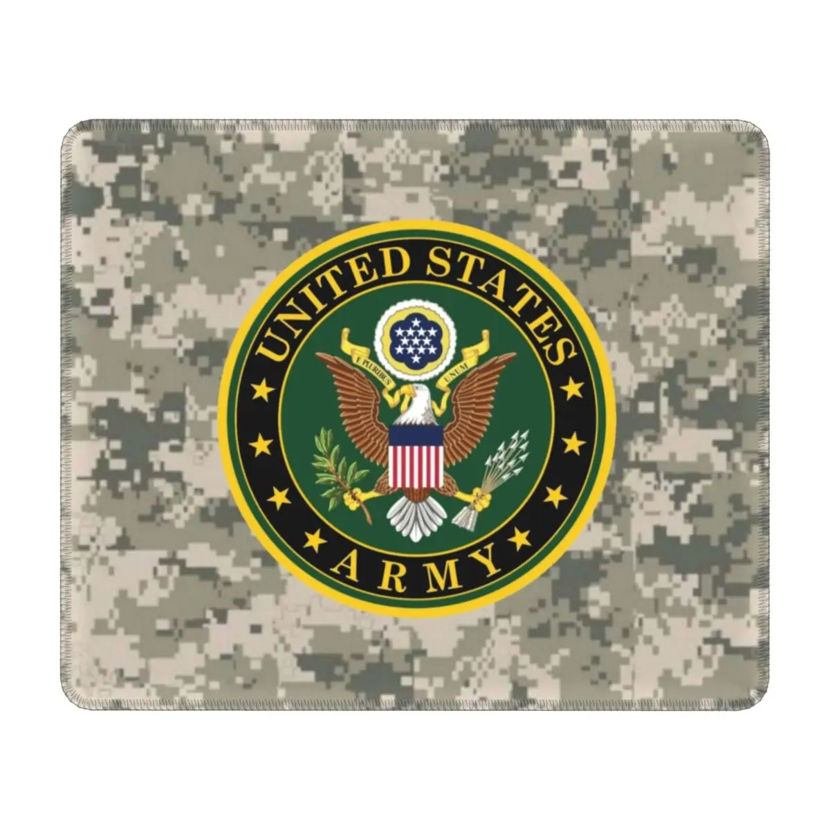 

Камуфляжный Противоскользящий резиновый коврик для мыши, военный, камуфляжный