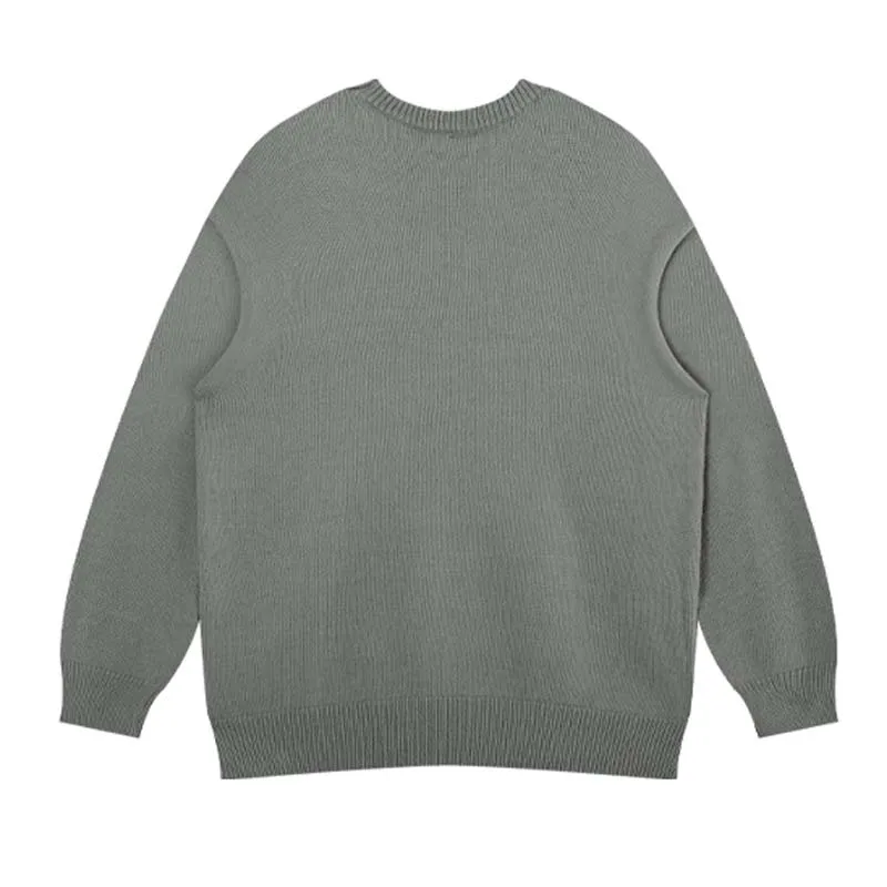 Свитер мужской/женский трикотажный в стиле аниме уличная одежда Харадзюку