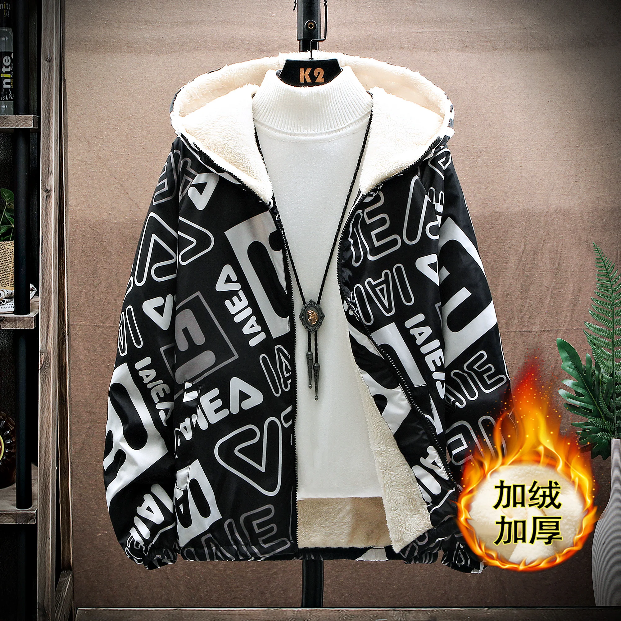 2022 New Winter Jacket Men Plus Velvet Warm Fashion Jacket Hooded Waterproof Female Coat Thick Windbreaker Parka Plus Size 4XL