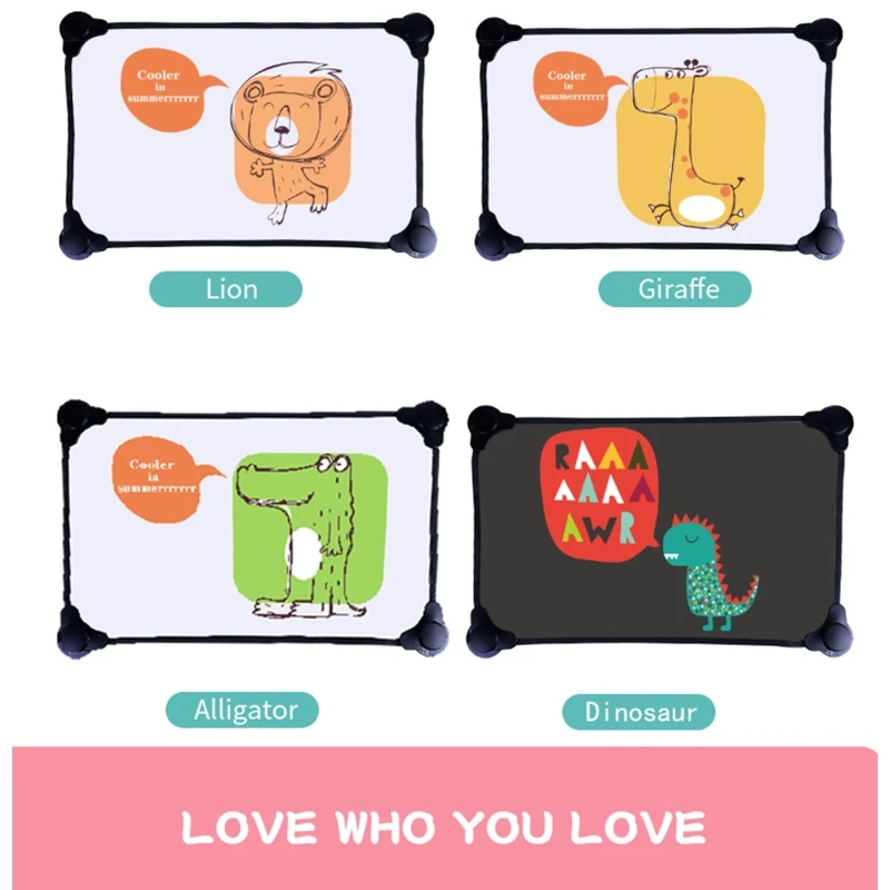 

Cartoon Car Sun Shade for Baby Kids Children with UV-Protection Sunshade Protector Protects from Sun