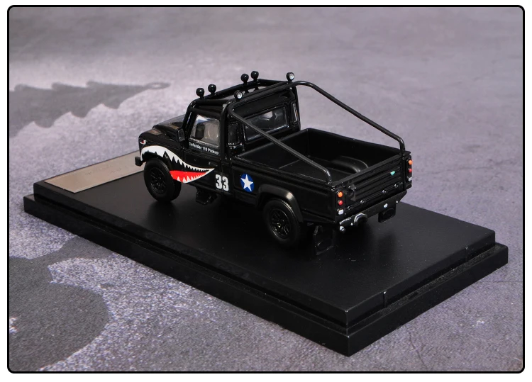 

Master 1:64 Land Rover Defender 110 Black Green Pickup Diecast Model Car Birthday Gifts And Collections Stock In January 2022