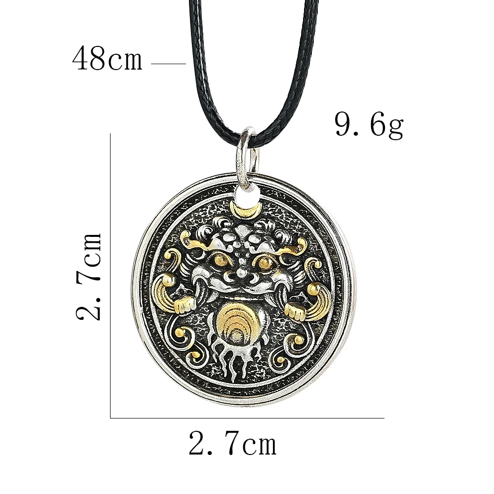 Рельефный Тибетский буддистский тотем талисман амулет медный металлический