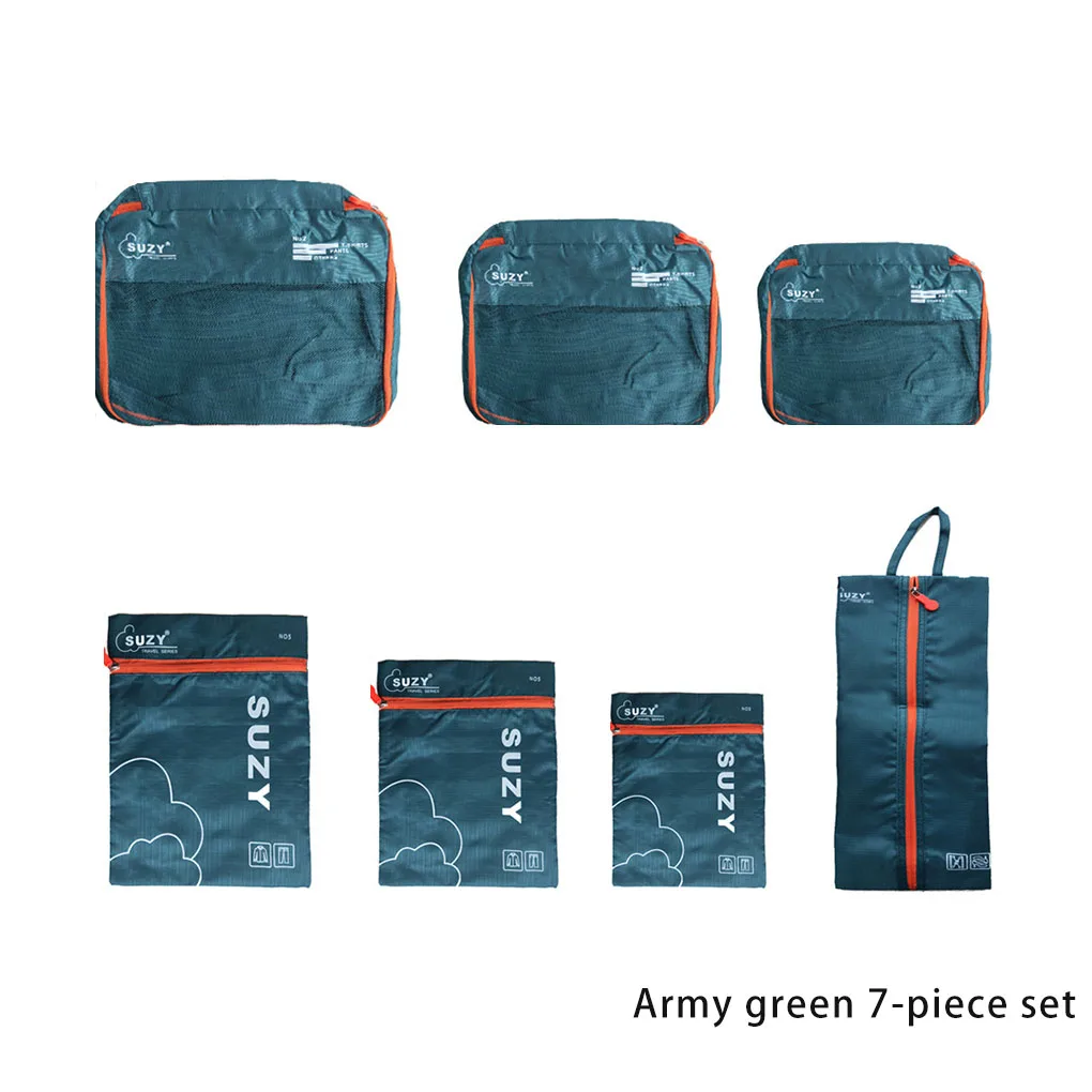 

7 шт., дорожная сумка для хранения косметики