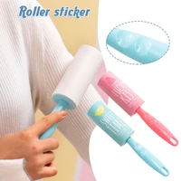 straight handle roller hair remover pet hair lint roller for clothes furniture slant tear design replaceable felt brushes