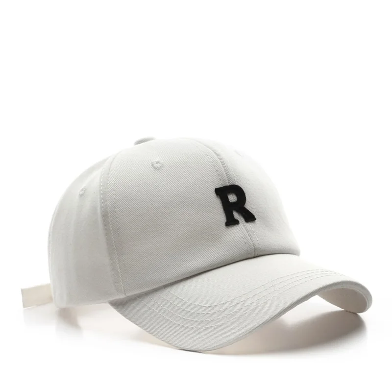 

Simple Alphabet Baseball Cap for Women Men Cotton Adjustable Snapback Hat Casual Dad Hats Hip Hop Female Peaked Cap Couple Cap
