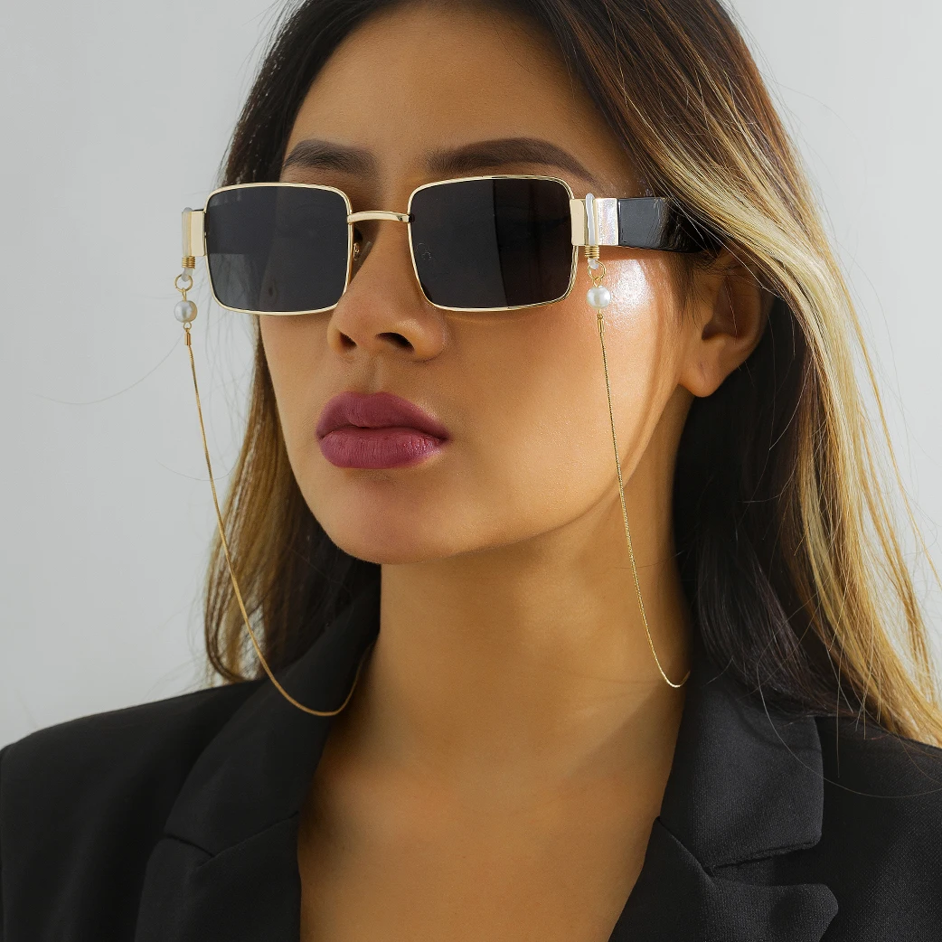 

Ingemark Simple Snake Thin Chain Glasses Chain For Women Retro Metal Sunglasses Lanyards Eyewear Cord Holder Neck Strap Vacation