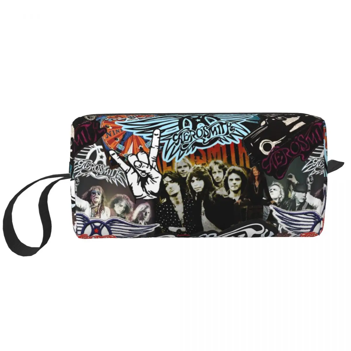 Косметичка в стиле музыкальной рок-группы Est.1970 сумка для косметики Aerosmith