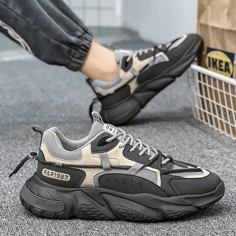 Platform Casual Running Dad Shoes Zapatillas Hombre