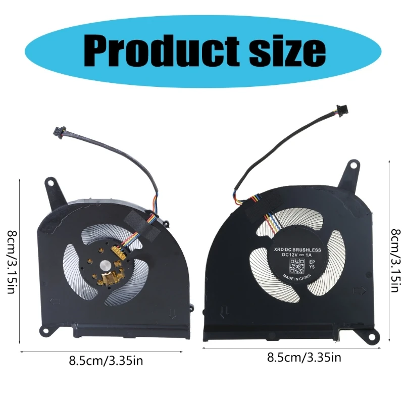 Профессиональный охлаждающий вентилятор для процессора и графического замена