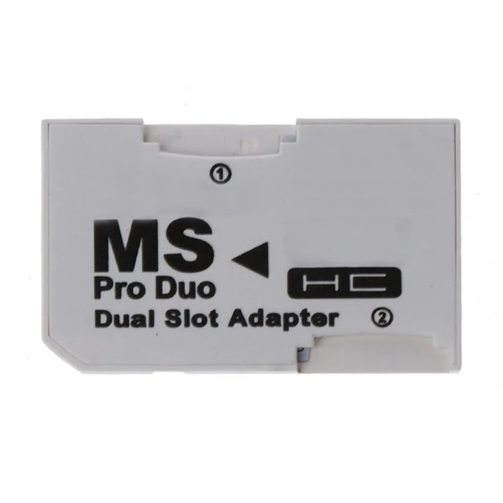 

Кардридер для карт памяти Pro Duo Micro-SD TF на MS Pro, адаптер для карт, один двойной слот для Sony PSP, геймпад для карт PSP