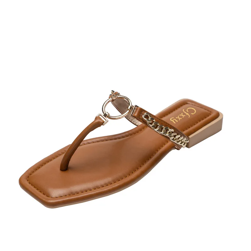 High Quality Ladies Summer Beach Slippers Flats Shoes Fashionable Comfortable Designer Women's Sandals for Women Flip Flops