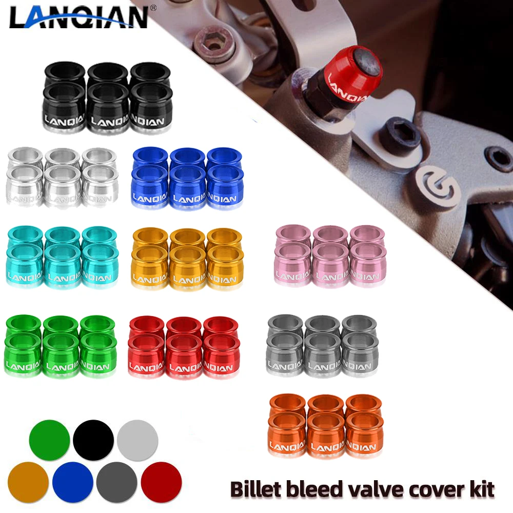 

MULTISTRADA 620 Motorcycle Billet Bleed Valve Cover Kit Accessories For DUCATI MULTISTRADA 620 2005 2006 2007