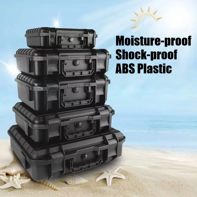 

Водонепроницаемый жесткий чехол для переноски, чехол для инструментов с предварительно вырезанной губкой, ящик для хранения, АБС-пластик, защитная защита, органайзер, аппаратный ящик для инструментов