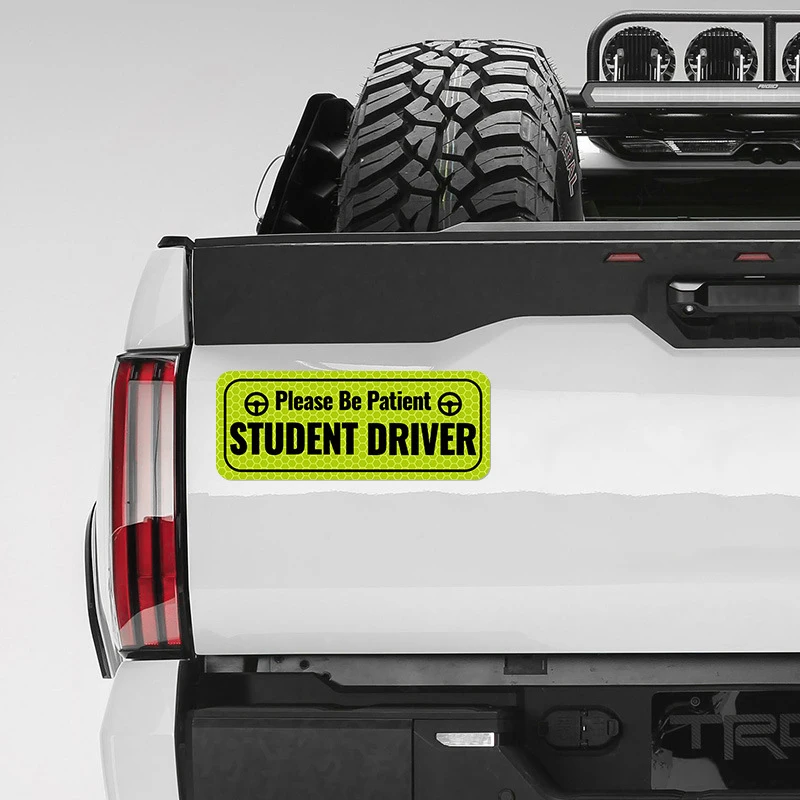 Магниты для новичков магниты водителей наклейка ночная Светоотражающая