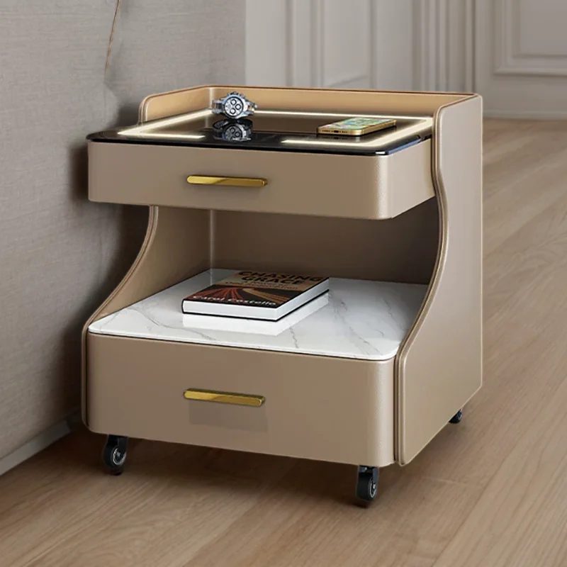 Элегантные Роскошные прикроватные столики экономные тумбочки стол шкаф ночная