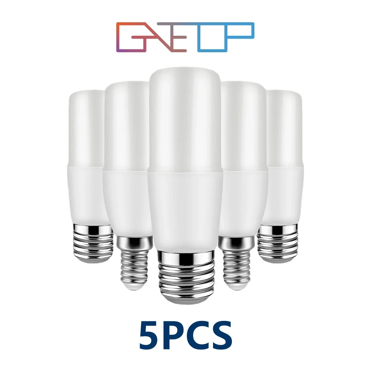 5 шт. Lamparas Led Bar Bulb Bombillas AC220V T37 C37 9W E27 Теплая холодная белая лампа для украшения дома