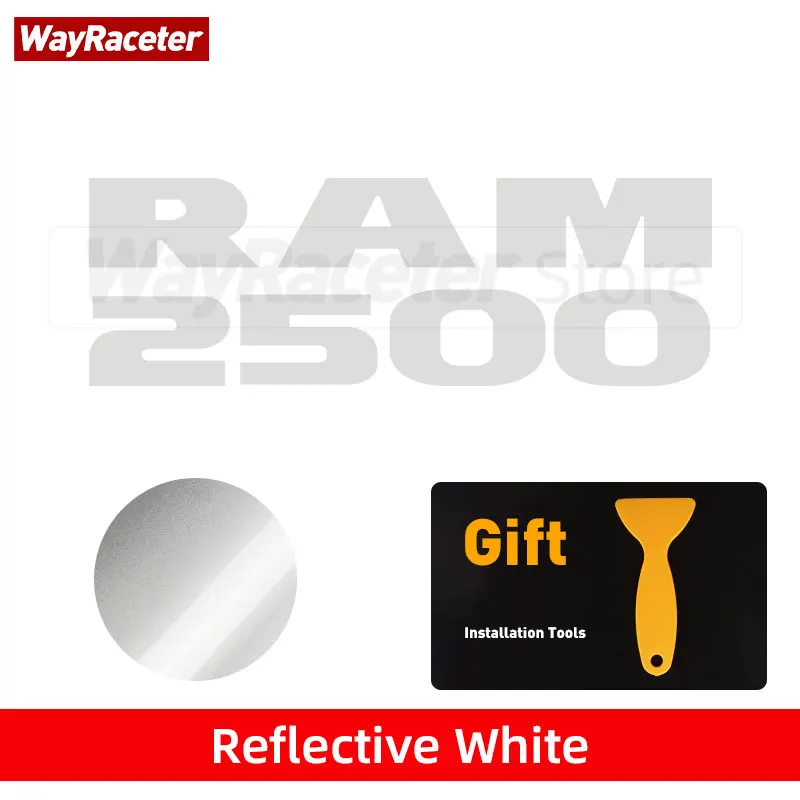 

1 шт., светоотражающая виниловая наклейка на дверь, боковое крыло, наклейка на багажник, заднюю дверь, графическая наклейка для Dodge Ram 1500, 2500, 3500, аксессуары