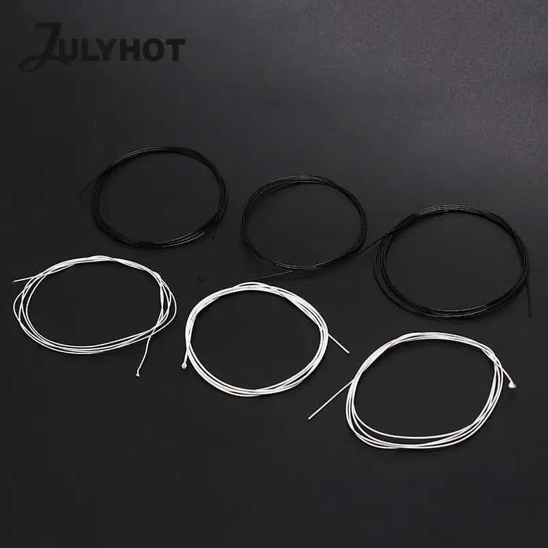 Набор сменных 6 струн для классической гитары из черного нейлонового волокна C101 |