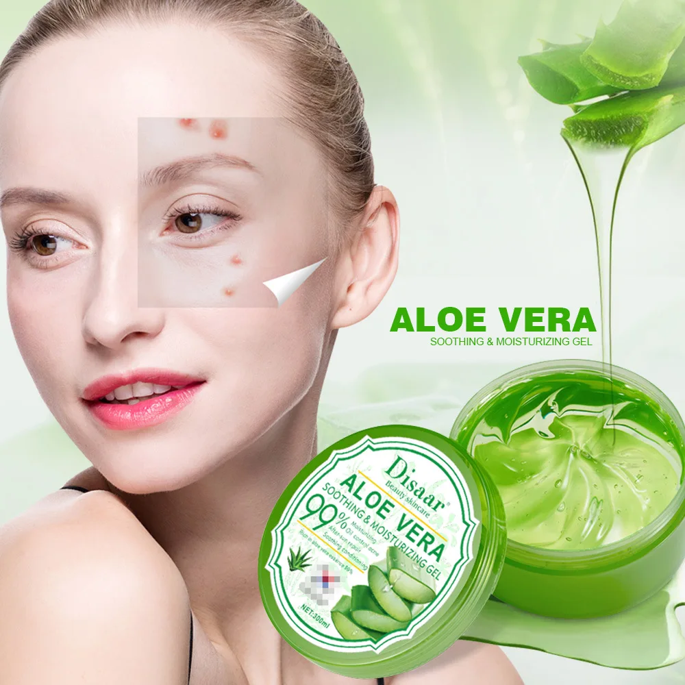 Cross border aloe gel gel moisturizing facial brightening skin care products aloe gel wholesale  Facial care