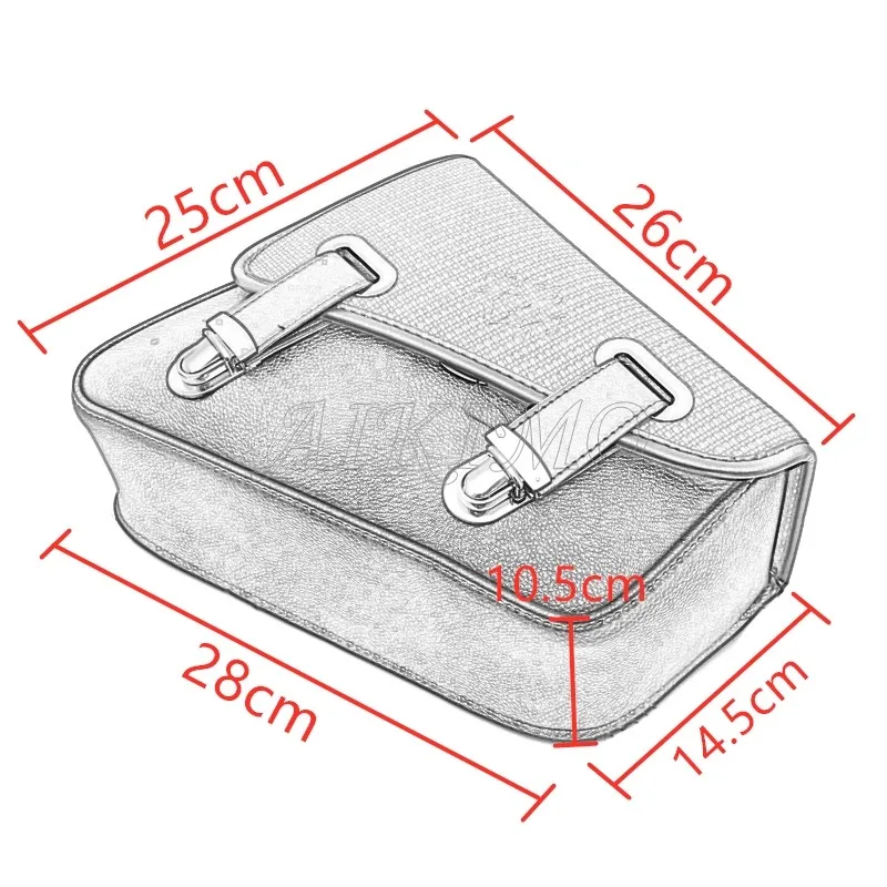 Кожаная школьная сумка для мотоциклистов соло Swingarm Sportster XL Dyna Softail Scout 60 Bobber Rebel |